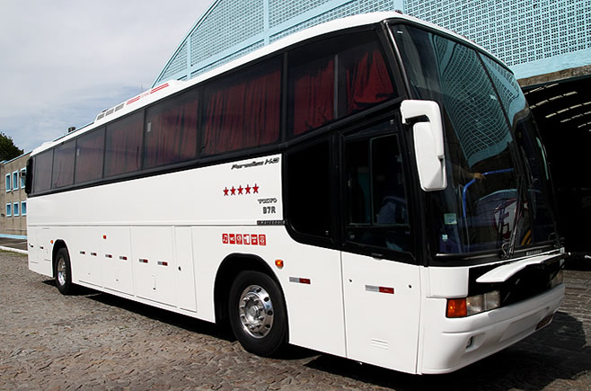 Ônibus doado pela Expresso Embaixador